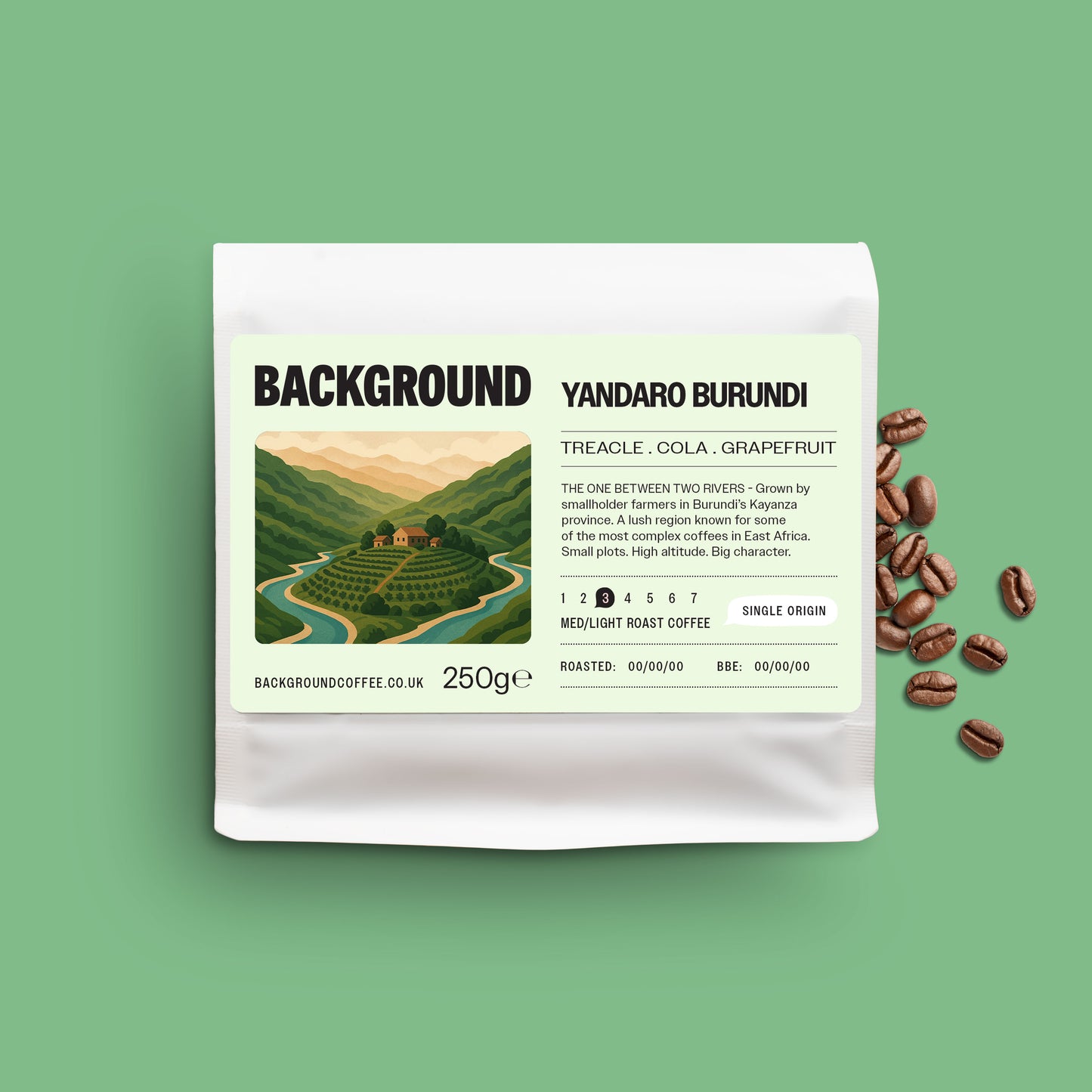 single origin coffee packaging